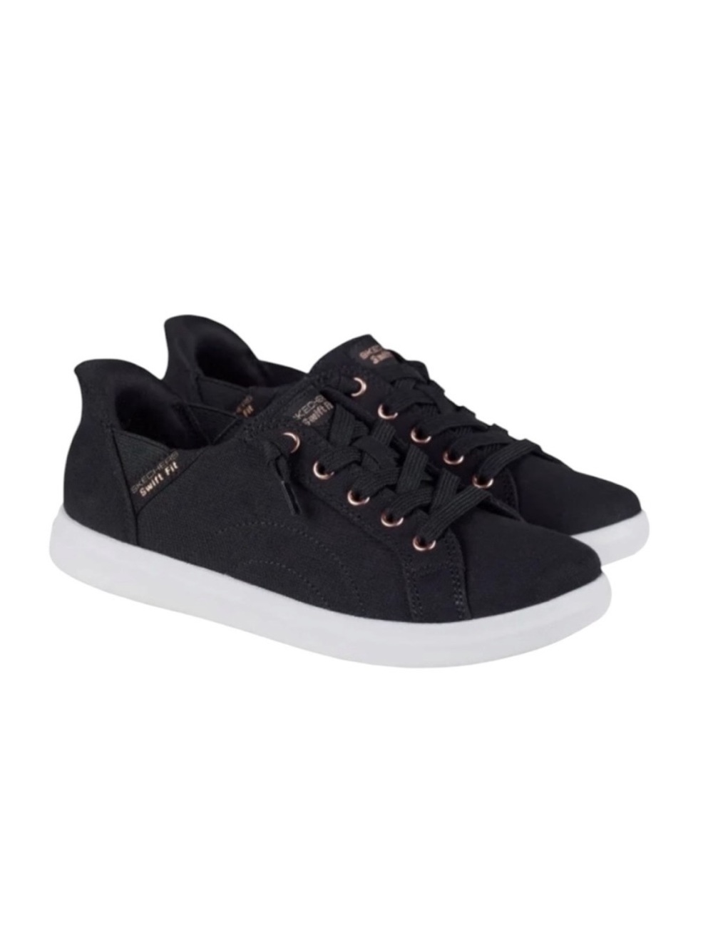 Skechers Women’s Bobs Swift Fit Shoe Black